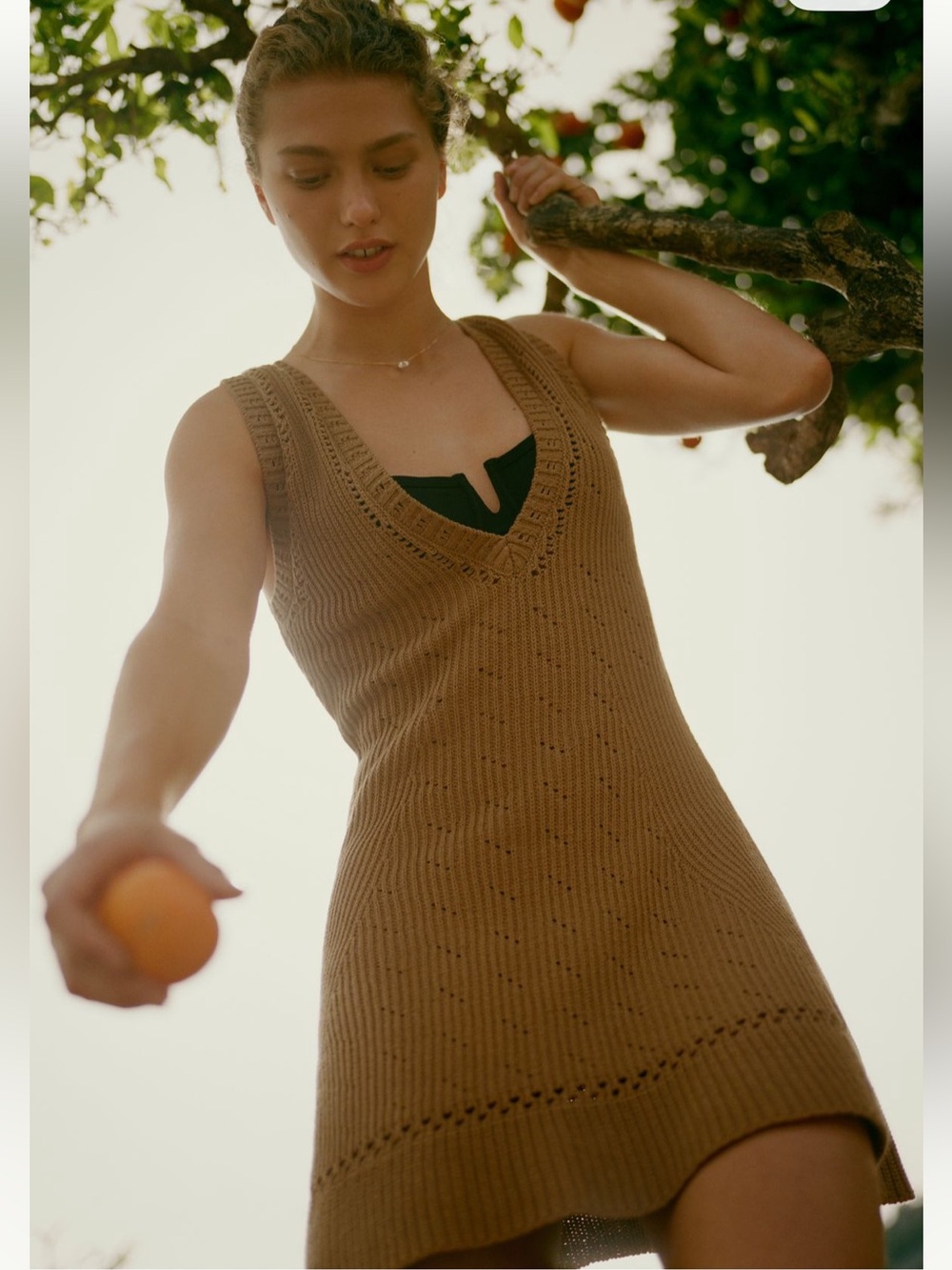 Celandine Sleeveless Mini Sweater Dress